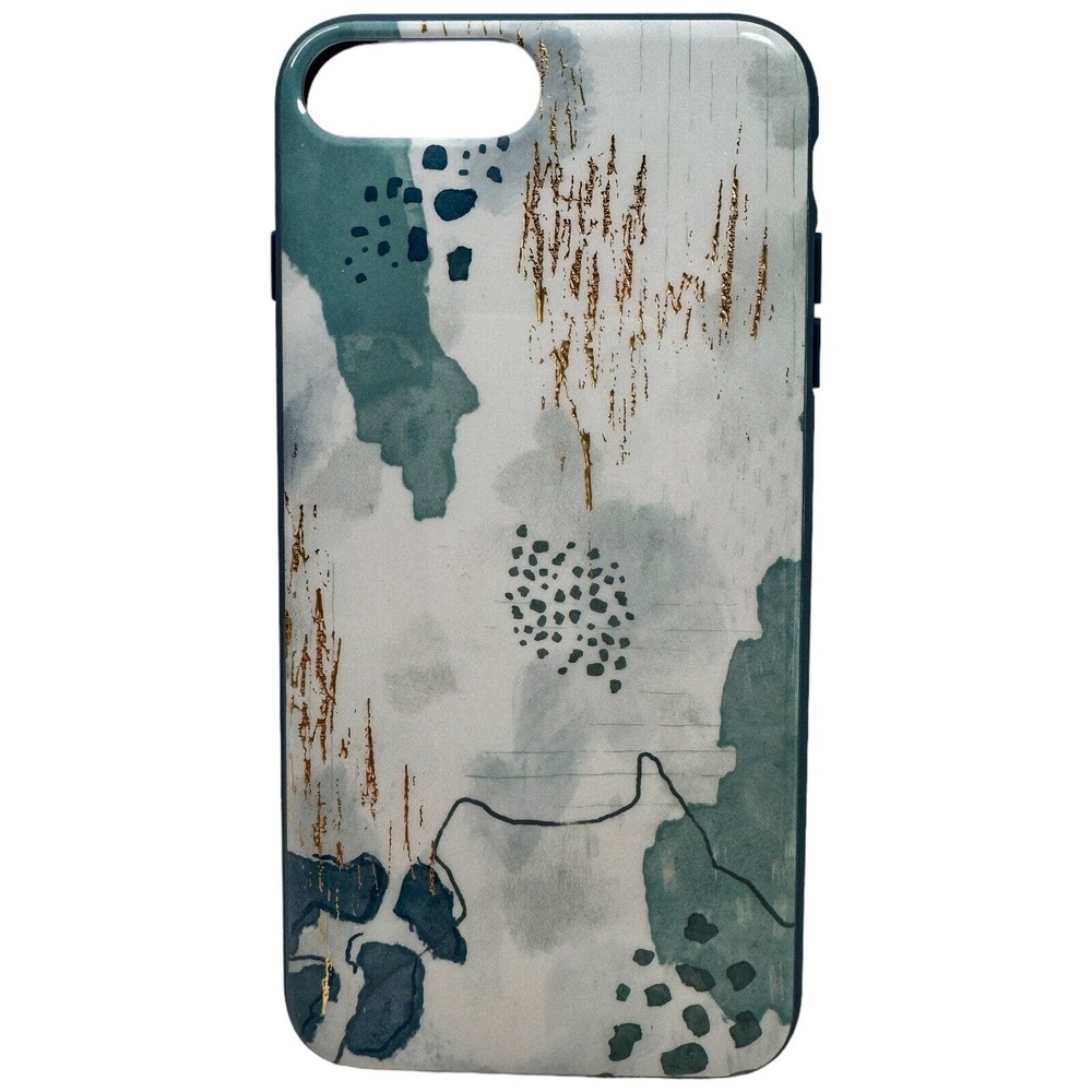 Heyday Apple iPhone 6+/7+/8+ Phone Case Antimicrobial - Abstract Design Blue